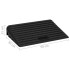 Rampas para bordillos 2 unidades goma 50x30x11