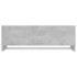 Armario de madera contrachapada gris hormigón 100x32,5x35
