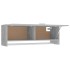 Armario de madera contrachapada gris hormigón 100x32,5x35