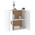 Aparador de madera contrachapada blanco 80x33x70