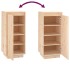 Armario zapatero de madera maciza de pino 35x35x80