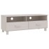 Mueble de TV HAMAR madera maciza de pino blanco 106x40x40