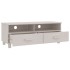 Mueble de TV HAMAR madera maciza de pino blanco 106x40x40