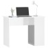 Escritorio madera contrachapada blanco brillante 100x55x75