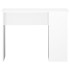 Escritorio madera contrachapada blanco brillante 100x55x75