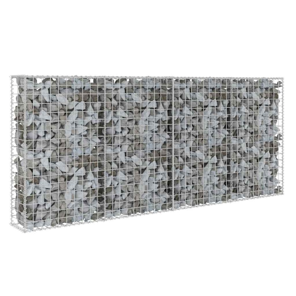 Muro de gaviones con cubiertas acero galvanizado 200x20x85