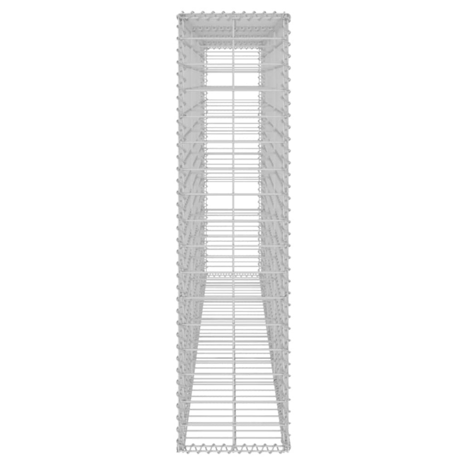 Muro de gaviones con cubiertas acero galvanizado 200x20x85