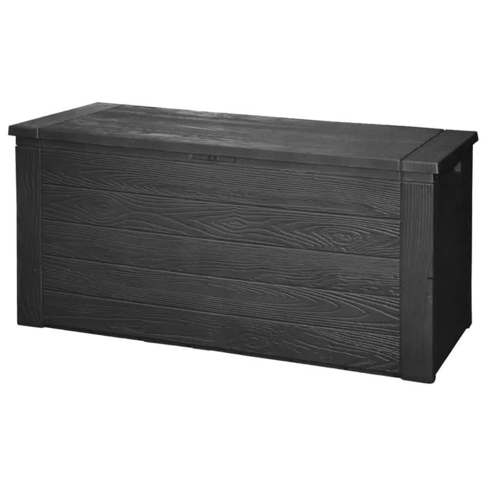 ProGarden Caja de almacenaje para jardín gris oscuro 300