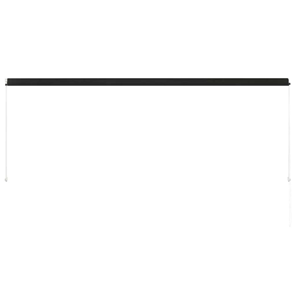 Toldo retráctil 350x150 cm gris
