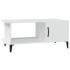 Mesa de centro madera contrachapada blanco 90x50x40