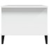 Mesa de centro madera contrachapada blanco 90x50x40
