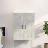 Armario colgante de pared gris hormigón 69,5x32,5x90