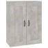 Armario colgante de pared gris hormigón 69,5x32,5x90