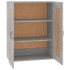 Armario colgante de pared gris hormigón 69,5x32,5x90