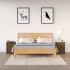 Mesitas de noche 2 uds madera de pino marrón miel 50x35x61,5