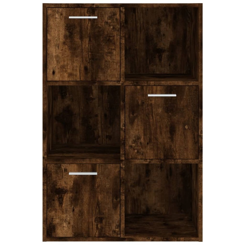 Mueble de almacenaje roble ahumado 60x29,5x90