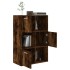 Mueble de almacenaje roble ahumado 60x29,5x90