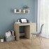 Escritorio madera contrachapada color roble Sonoma 100x50x76