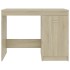 Escritorio madera contrachapada color roble Sonoma 100x50x76