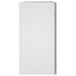 Armario colgante vidrio madera gris Sonoma 60x31x60
