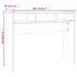 Mesa consola madera de ingeniería blanco brillo 105x30x80