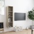 Estantería/mueble de TV roble Sonoma 143x30x36