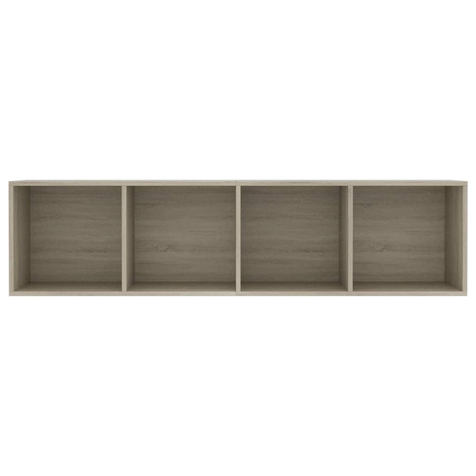 Estantería/mueble de TV roble Sonoma 143x30x36