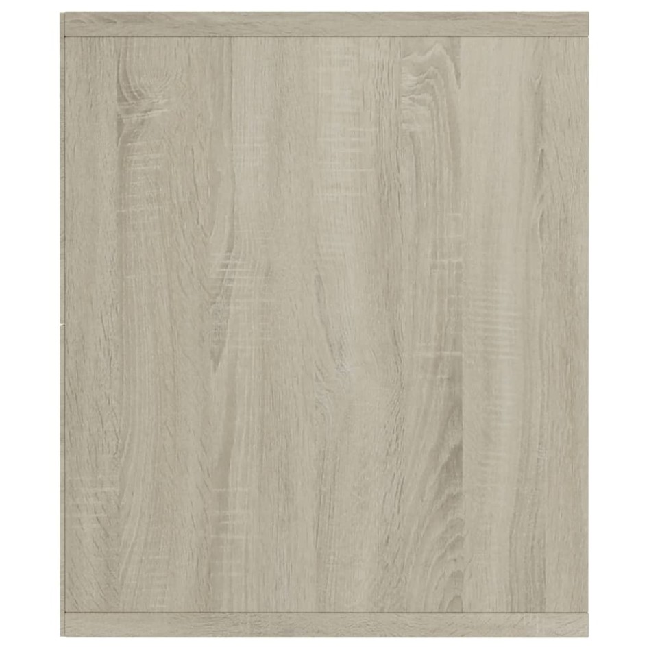 Estantería/mueble de TV roble Sonoma 143x30x36