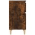Mesitas de noche 2 uds color roble ahumado 40x35x70