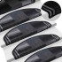 Alfombrilla autoadhesiva escalera 15 uds negro gris 65x21x4