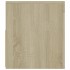 Mueble de TV con luces LED roble Sonoma 120x35x40
