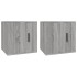 Muebles para TV de pared 2 uds gris Sonoma 40x34,5x40