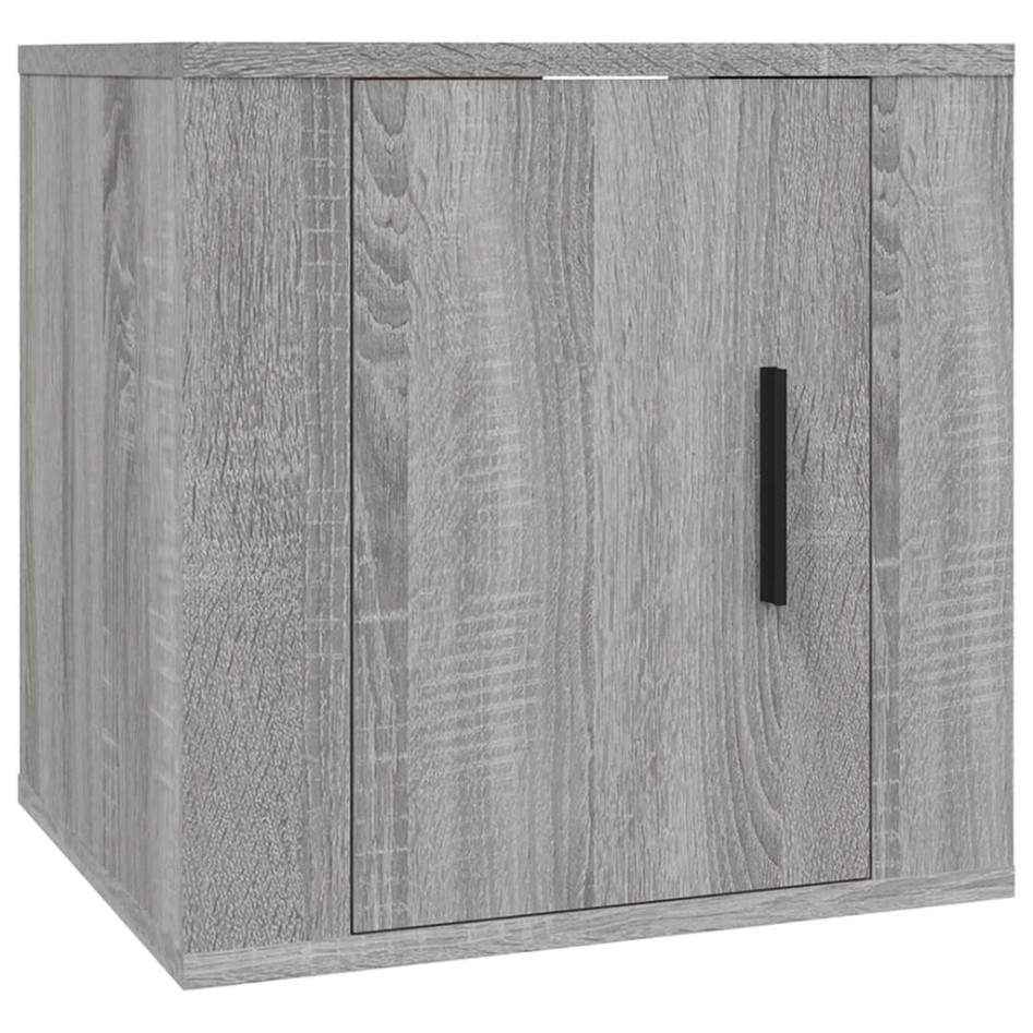 Muebles para TV de pared 2 uds gris Sonoma 40x34,5x40