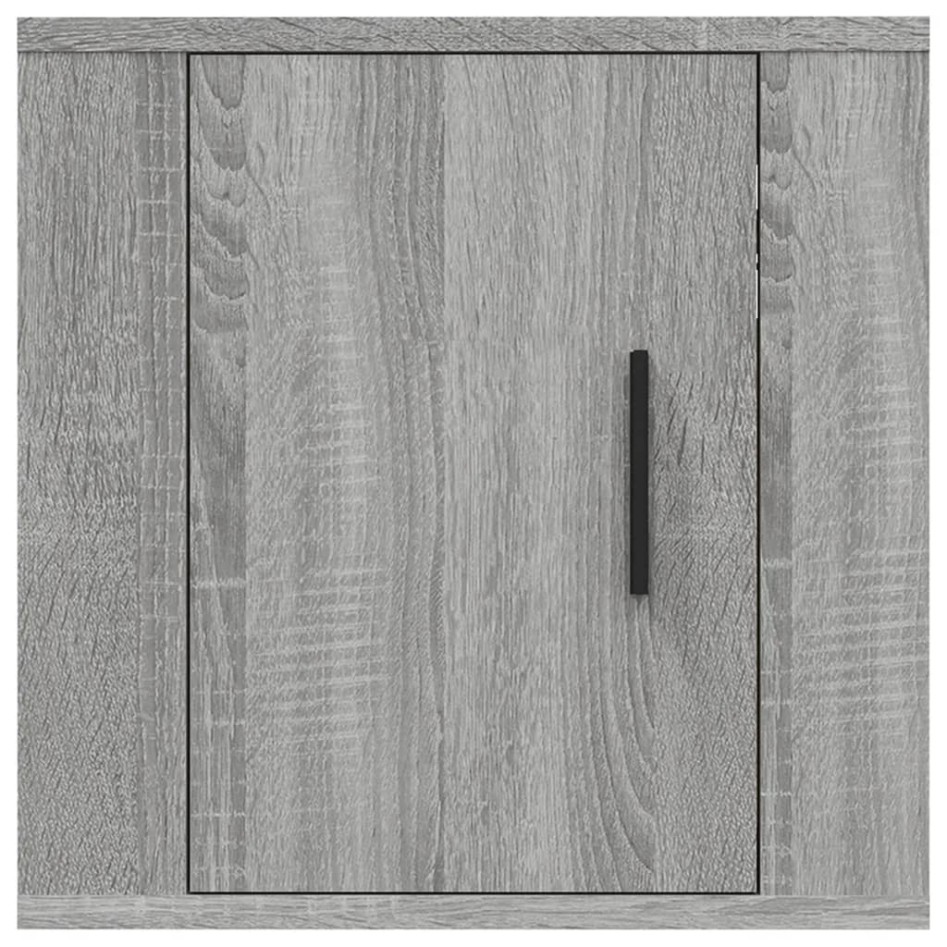 Muebles para TV de pared 2 uds gris Sonoma 40x34,5x40