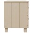 Mesitas noche 2 uds HAMAR pino macizo marrón miel 40x35x44,5