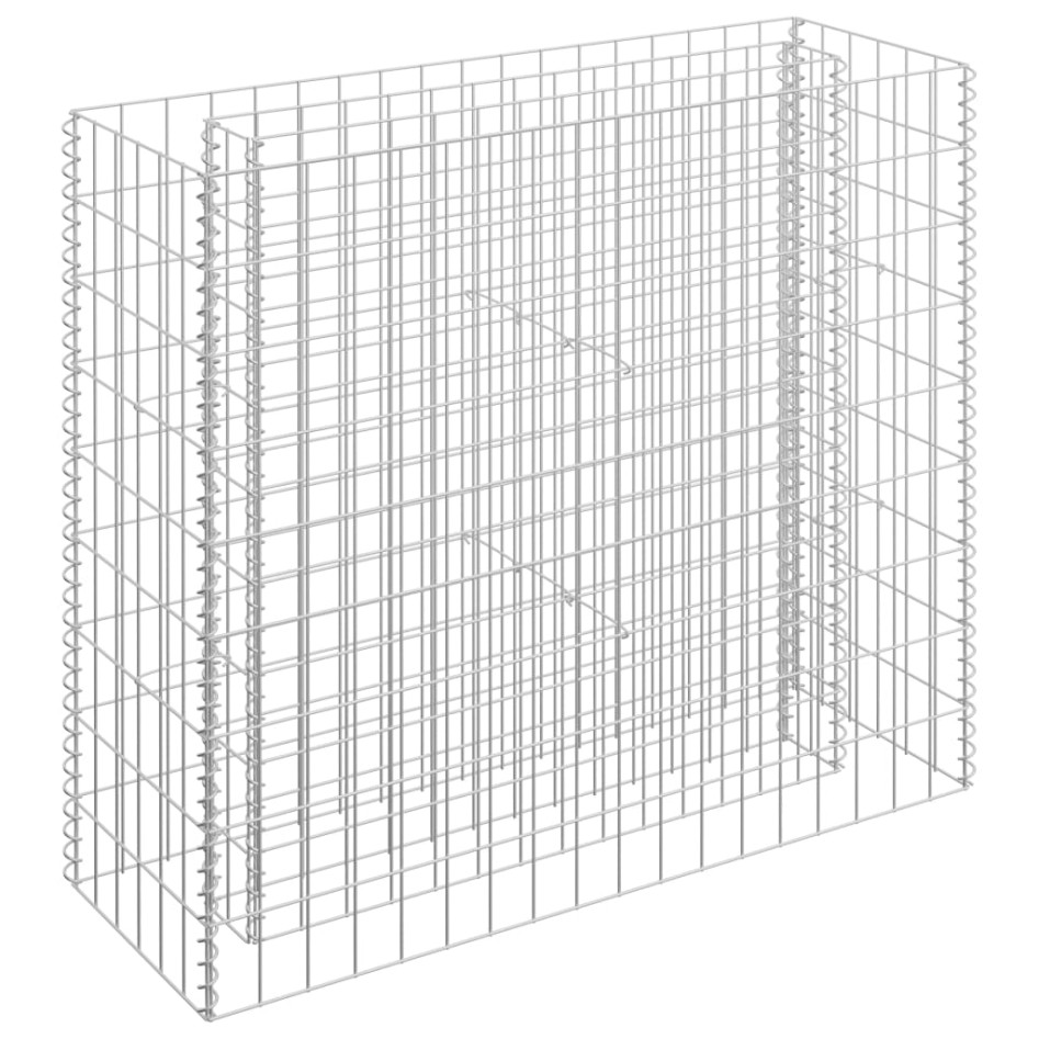 Arriate de gaviones de acero galvanizado 90x30x90