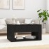 Mesa de centro madera contrachapada negro 80x50x40