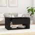 Mesa de centro madera contrachapada negro 80x50x40