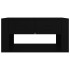 Mesa de centro madera contrachapada negro 80x50x40