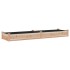 Jardinera arriate con forro madera maciza abeto 240x60x25