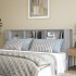 Mueble cabecero color gris Sonoma 220x18,5x104,5