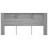 Mueble cabecero color gris Sonoma 220x18,5x104,5