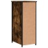 Mesitas noche 2 uds madera ingeniería roble ahumado 32x42x80