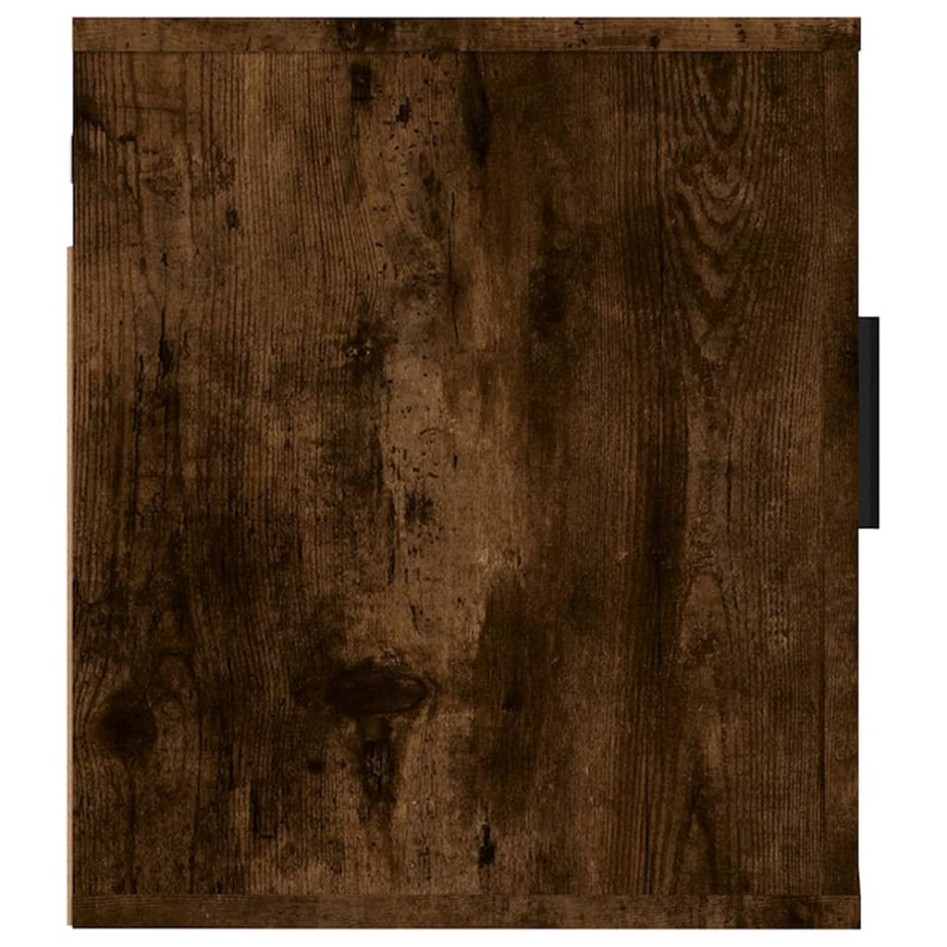 Muebles para TV de pared 2 uds roble ahumado 40x34,5x40