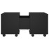 Mesa de centro madera contrachapada negro 60x60x38