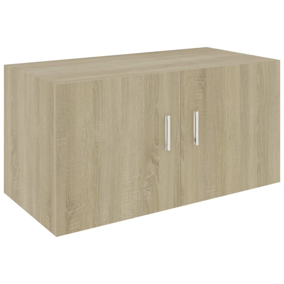 Armario de pared madera ingeniería roble Sonoma 80x39x40