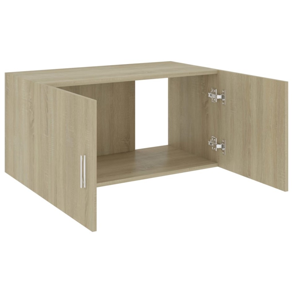 Armario de pared madera ingeniería roble Sonoma 80x39x40