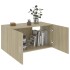 Armario de pared madera ingeniería roble Sonoma 80x39x40