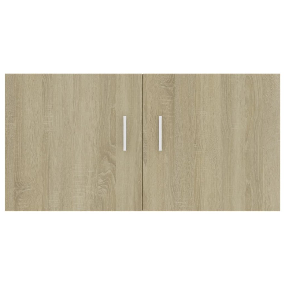 Armario de pared madera ingeniería roble Sonoma 80x39x40