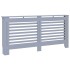 Cubierta para radiador MDF gris antracita 172x19x81,5